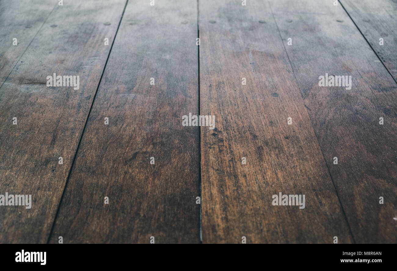 Vieux plancher en bois - panneaux de bois vintage background texture , Banque D'Images