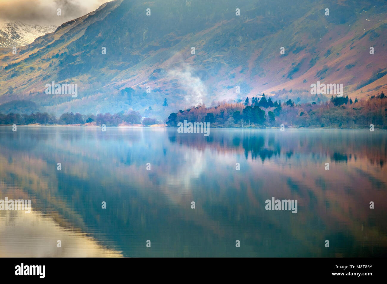 L'Ings, vers Skiddaw, Keswick, le Lake District, en Angleterre. Banque D'Images