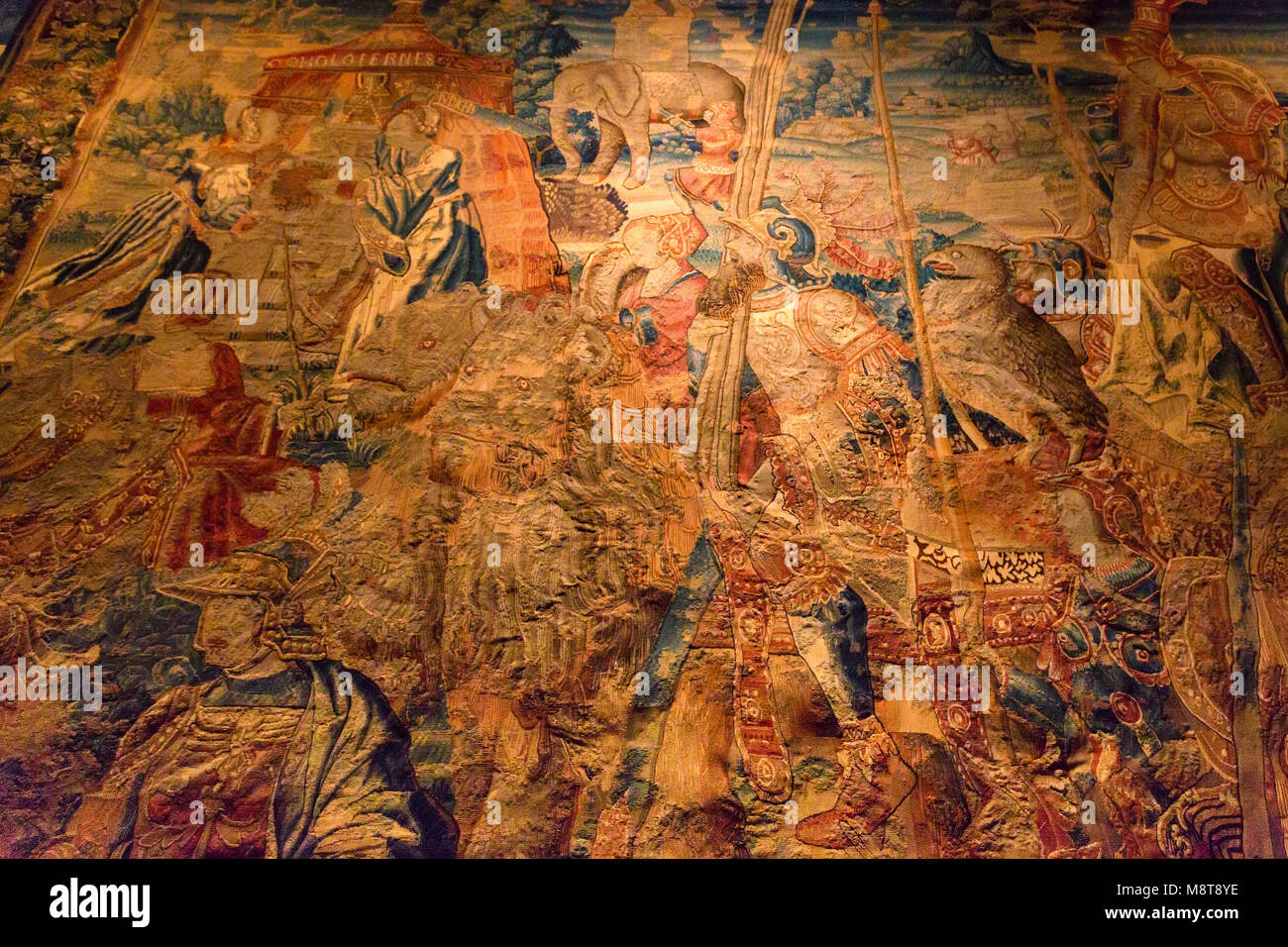 Tapisserie Murale Château De Chenonceau - 18 X 22 Pouces, Doublée Avec Manche Pour Tringle - Art Belge