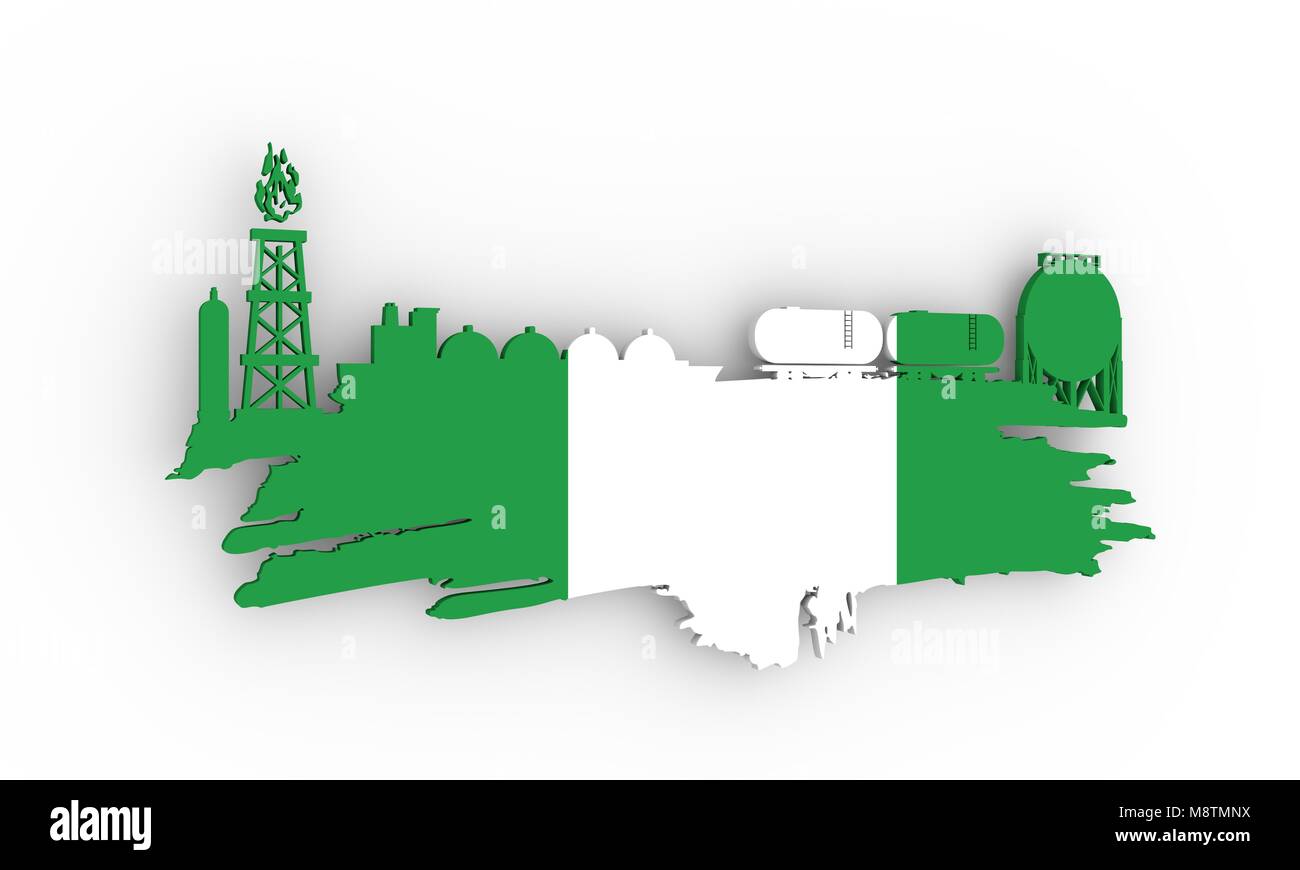 L'énergie et l'électricité icons set. Coup de pinceau Banque D'Images