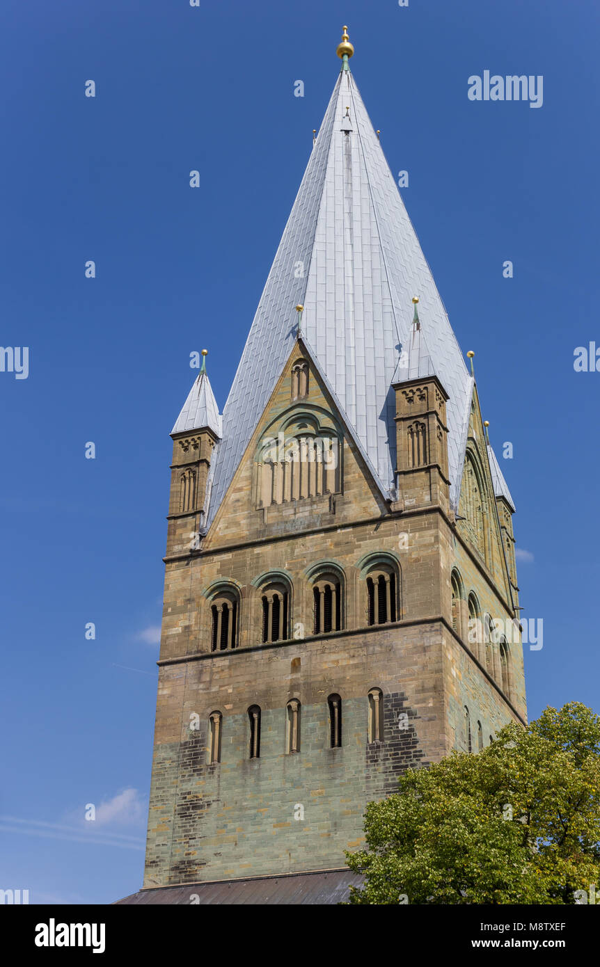 Tour du Saint Patrokli Dom de Soest, Allemagne Banque D'Images