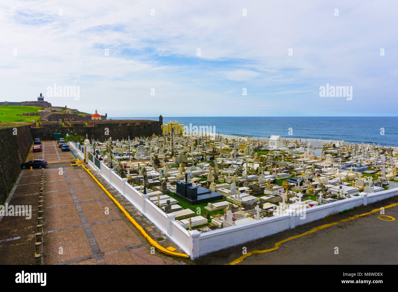 San Juan, Porto Rico - Mai 08, 2016 : Le vieux cimetière de San Juan à Puerto Rico Banque D'Images