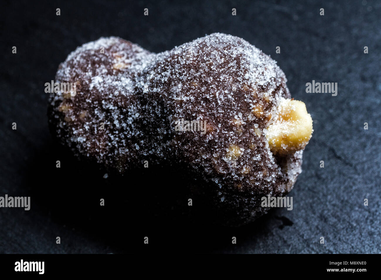 Cajuzinho, un bonbon arachide traditionnel brésilien. Florianopolis, Santa Catarina, Brésil. Banque D'Images