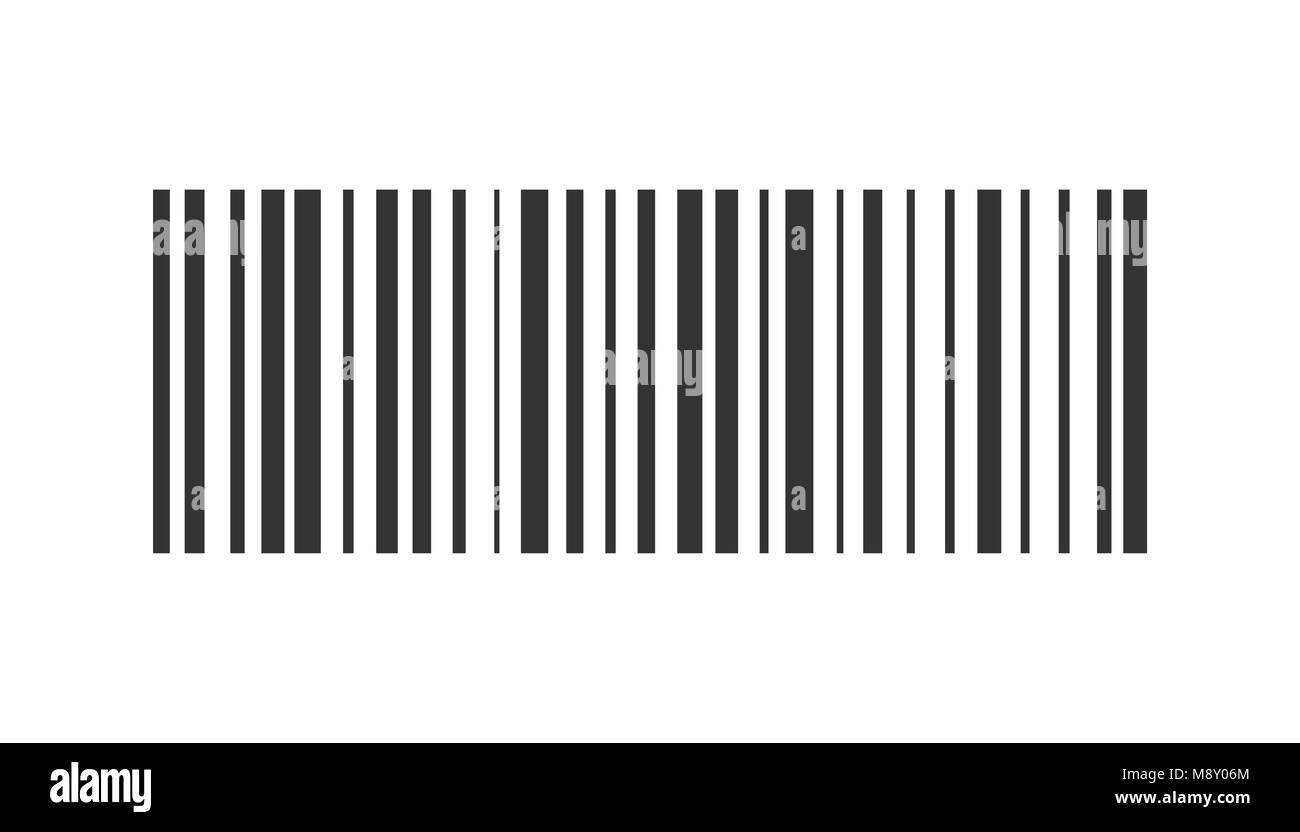 La distribution des produits code à barres icône. Vector illustration. Concept d'affaires pictogramme de codes-barres. Illustration de Vecteur