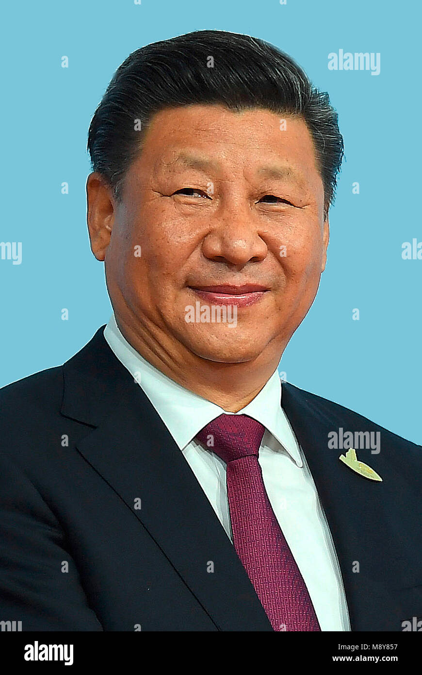 Xi Jinping - *15.06.1953 - 7e président de la République populaire de Chine et Secrétaire Général du Parti communiste de Chine. Banque D'Images