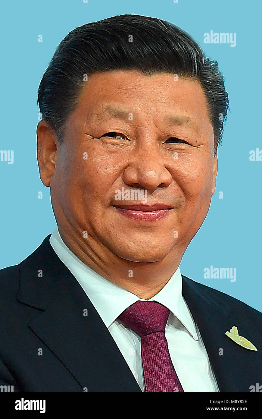 Xi Jinping - *15.06.1953 - 7e président de la République populaire de Chine et Secrétaire Général du Parti communiste de Chine. Banque D'Images