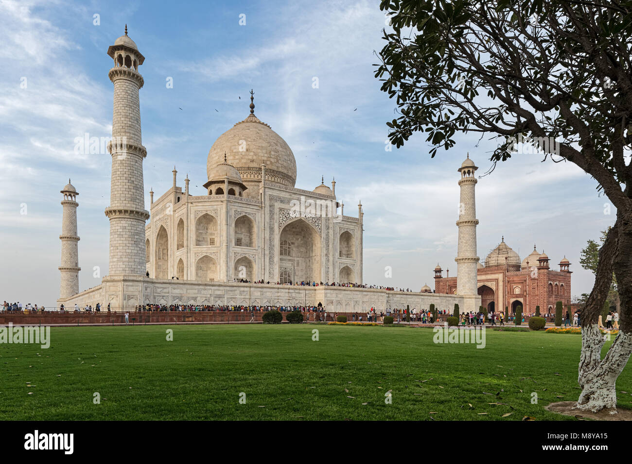 Taj Mahal - Agra Banque D'Images
