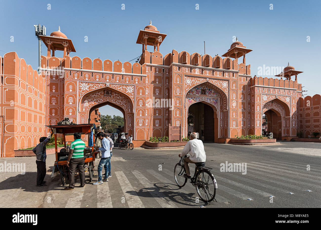 Portes de la ville de Jaipur Banque D'Images