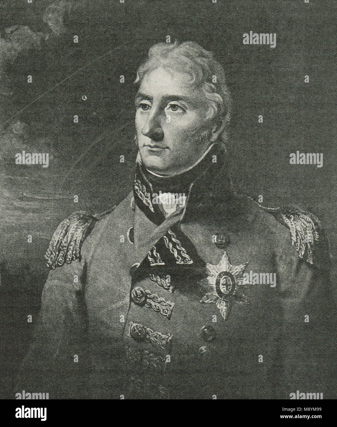 Le lieutenant-général Sir John Moore, 1761-1809 Banque D'Images