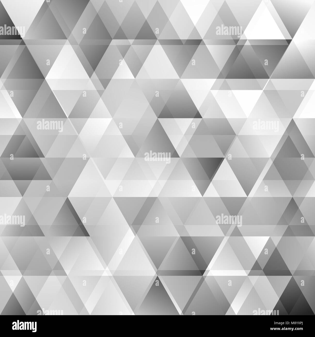 Triangle avec arrière-plan polygonal gradient effet d'opacité Illustration de Vecteur