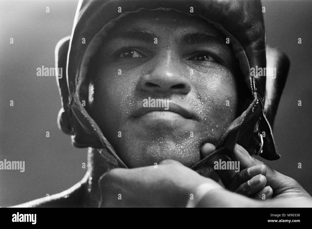 Muhammad Ali Cassius Clay Formation à Sa Retraite De Montagne Pennsylvanienne Pour Son Combat