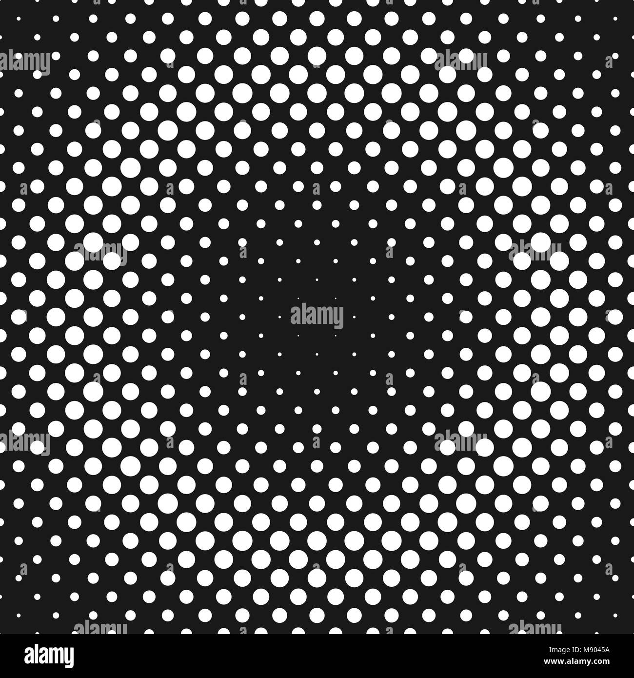 Motif de fond des points de trame - conception graphique de scénario Illustration de Vecteur