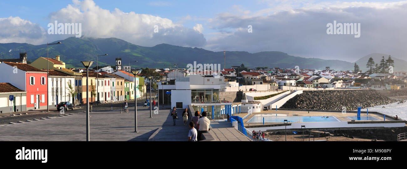 Ribeira Grande, l'île de São Miguel. Açores, Portugal Banque D'Images