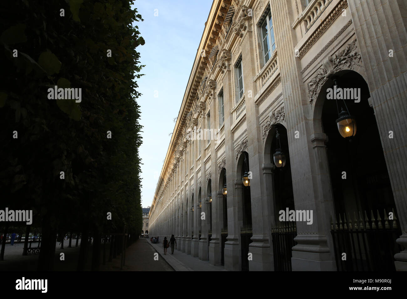 Palais royal, Paris, France. Banque D'Images
