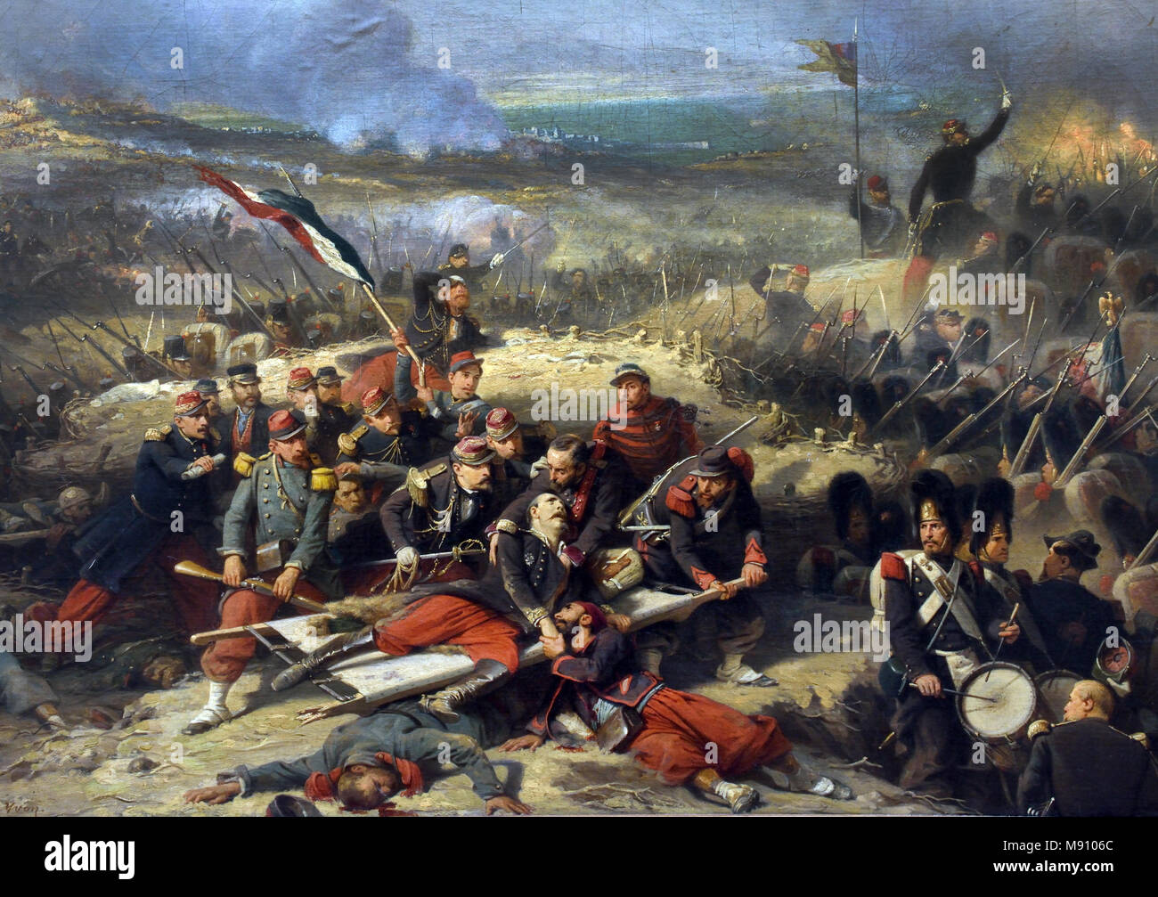 Adolphe Yvon, Bataille de Solférino (24 juin 1859)