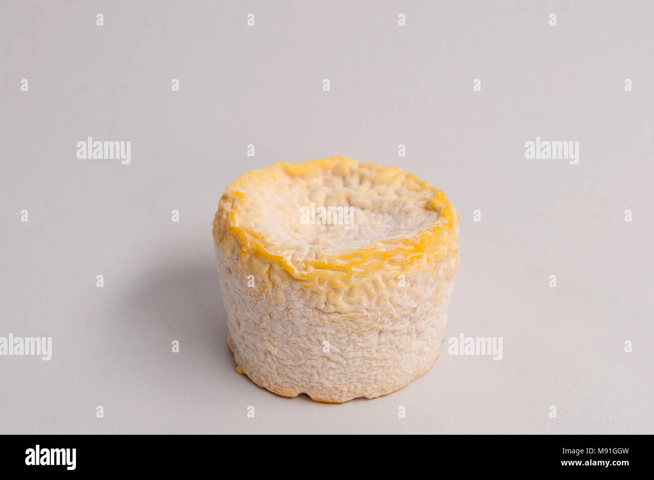 Le Langres est un fromage français semi soft à partir de la région de Langres Banque D'Images