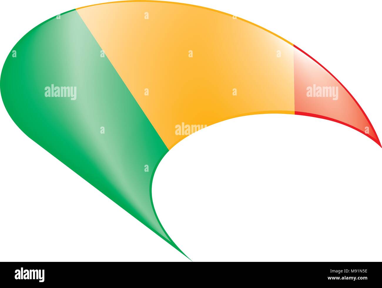 Mali drapeau. Vector Illustration de Vecteur