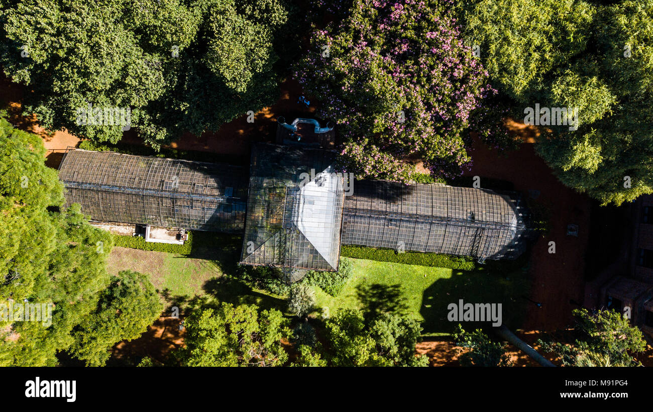 Jardín Botánico Carlos Thays dans le quartier de Palermo de Buenos Aires, Argentine Banque D'Images