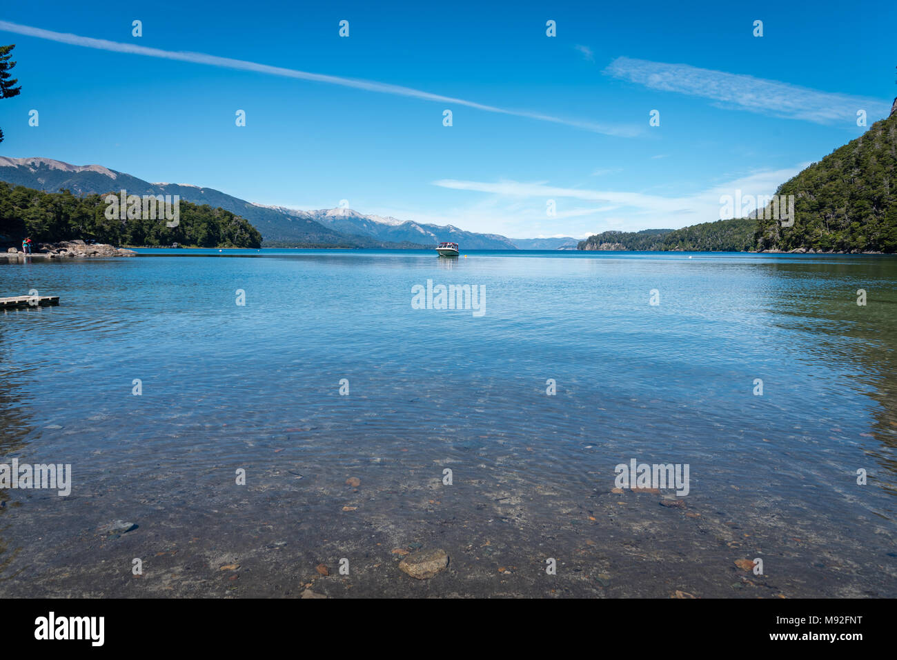 Les lacs de Bariloche, Patagonie, Argentine Banque D'Images