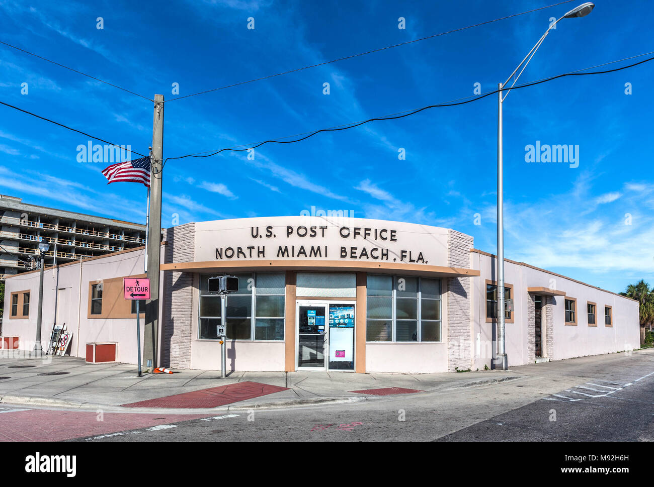 Bureau de poste des États-Unis, North Miami Beach, Floride, USA Photo Stock  - Alamy