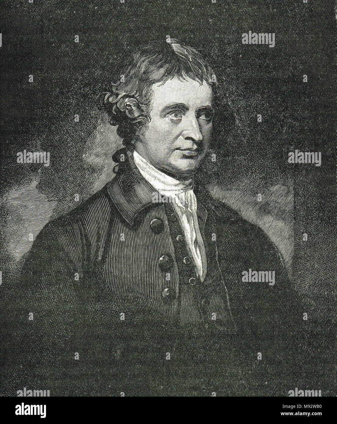 Edmund Burke MP, 1730-1797 Banque D'Images