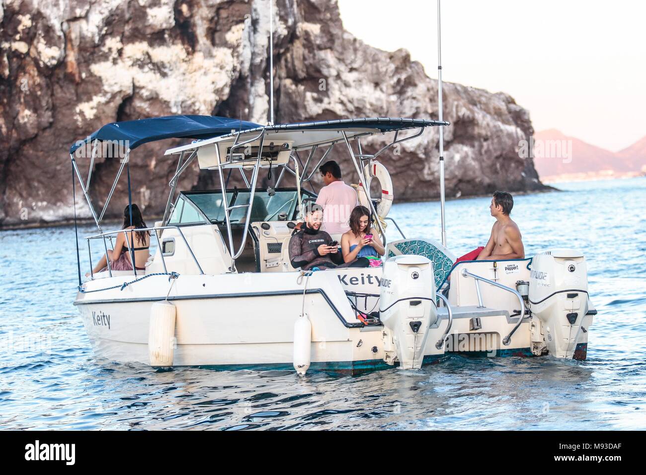 San Carlos, Yates, embarcación, mer, mar Sonora ***un LuisGutierrez/NortePhoto.com:Foto Banque D'Images