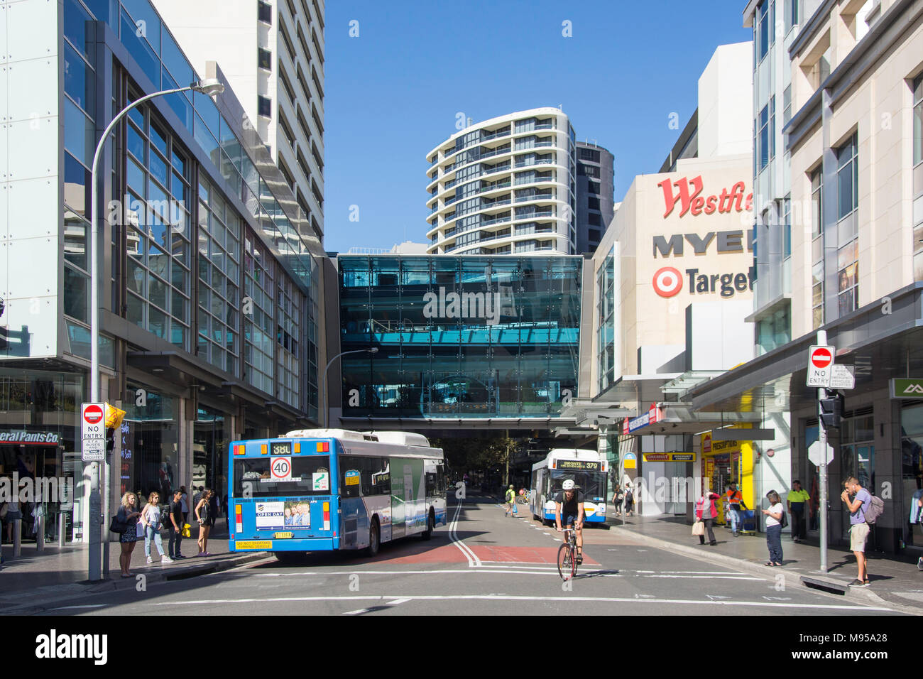 Le centre commercial de Westfield, Oxford Street, Bondi Junction, Sydney, New South Wales, Australia Banque D'Images