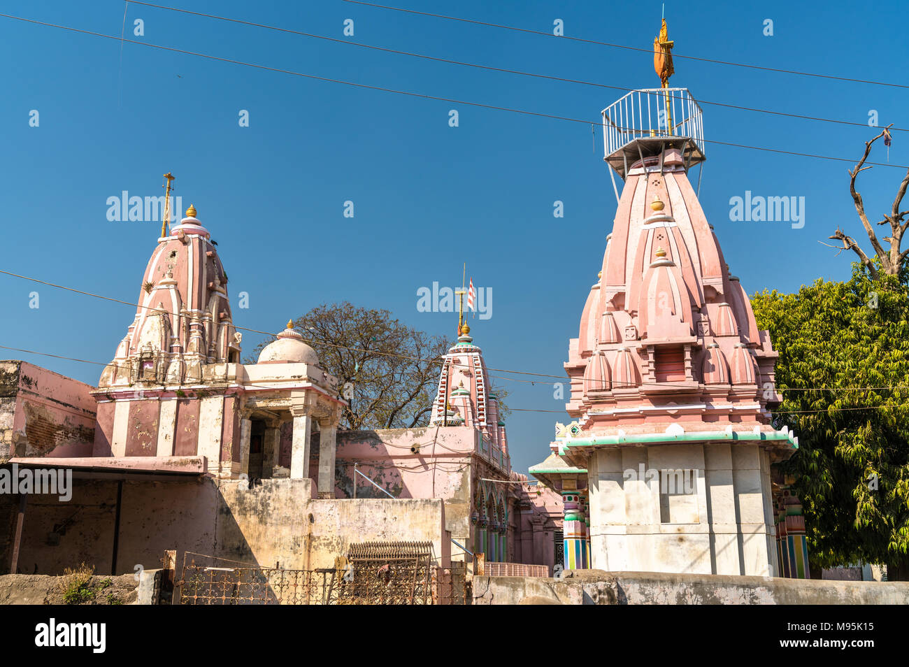 Maa Mahakali, un temple hindou à Patan - de l'État du Gujarat en Inde Banque D'Images