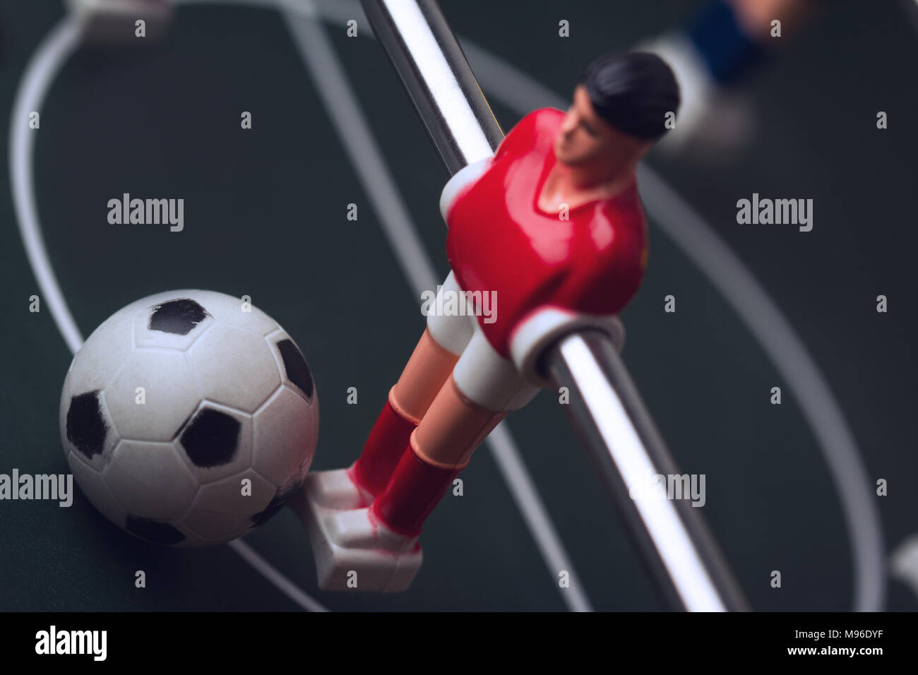 Football figurine Banque de photographies et d’images à haute