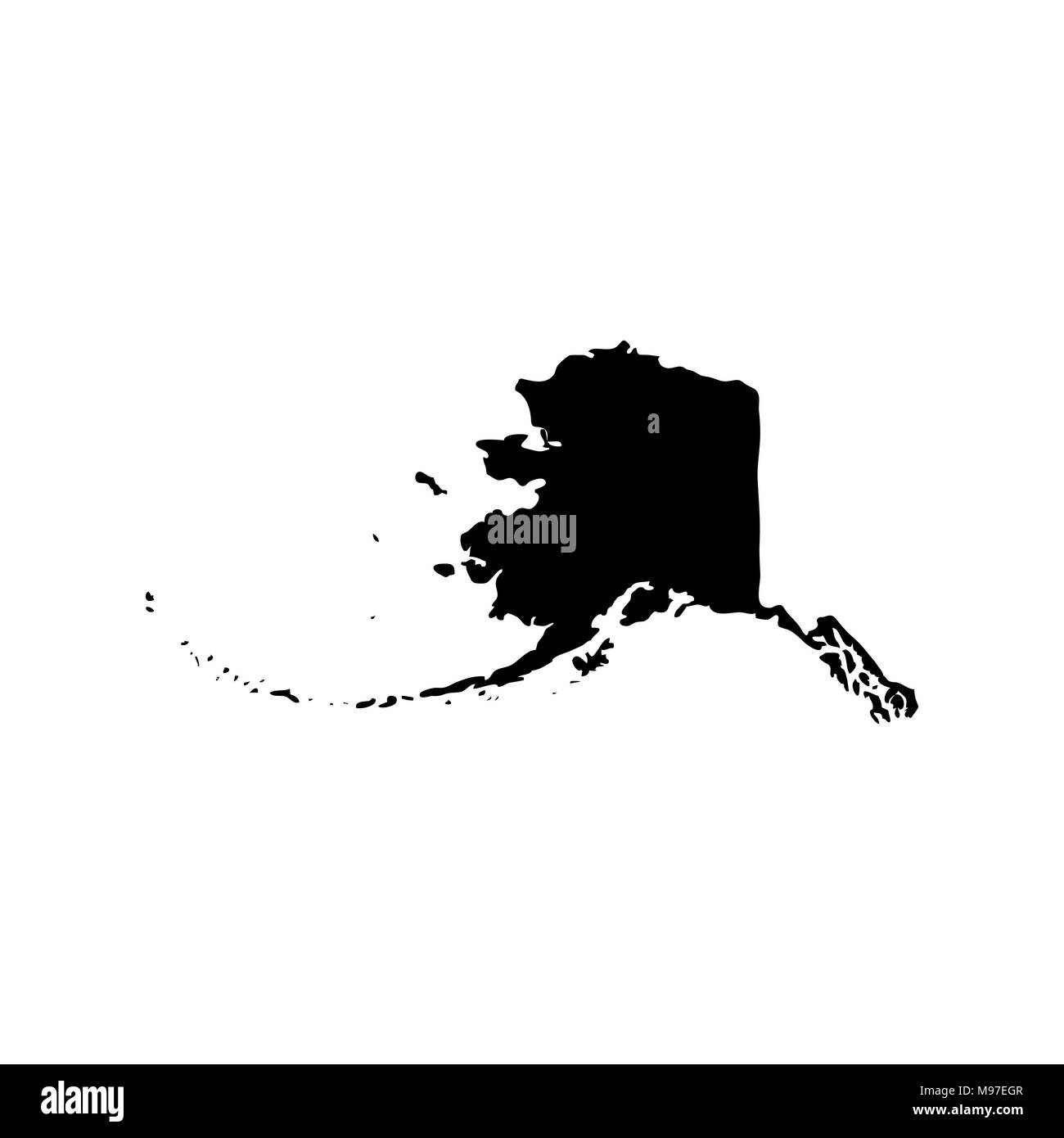 Site de l'Alaska Illustration de Vecteur