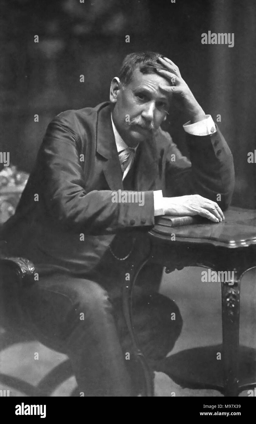 BENITO Pérez Galdós (1843-1920) romancier espagnol Banque D'Images