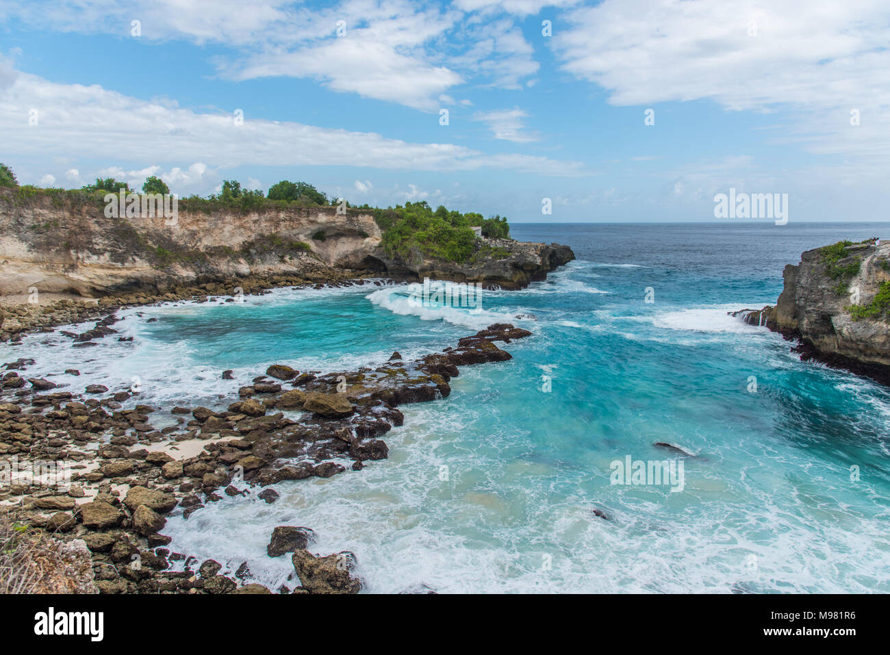 Vie quotidienne sur Bali Indonésie Banque D'Images