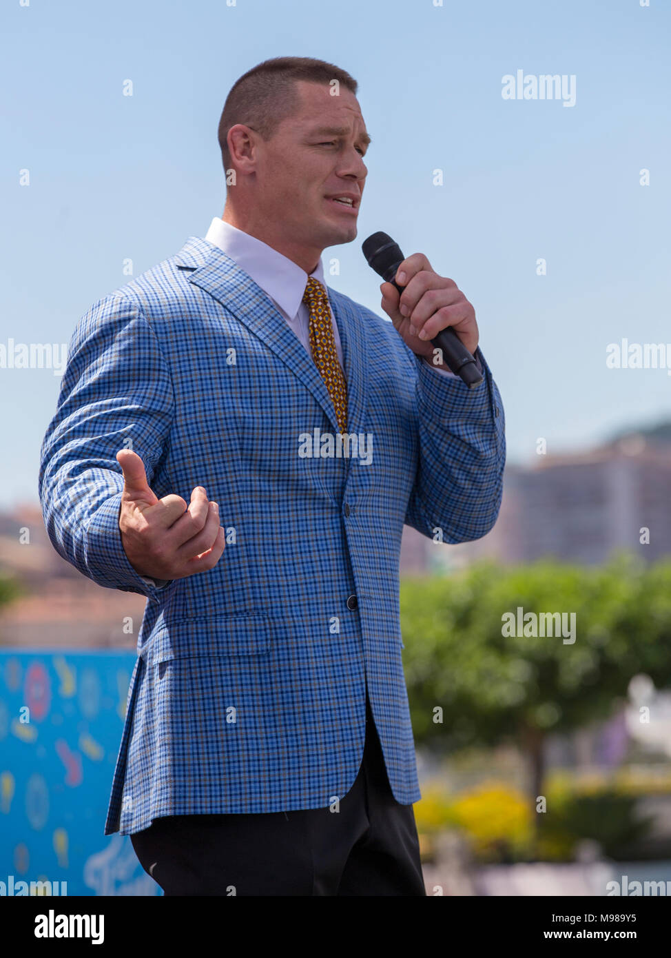 Cannes, France, le 23 juin 2016, l'acteur John Cena et Entrepreneur assiste au Festival de Cannes Lions © ifnm Banque D'Images