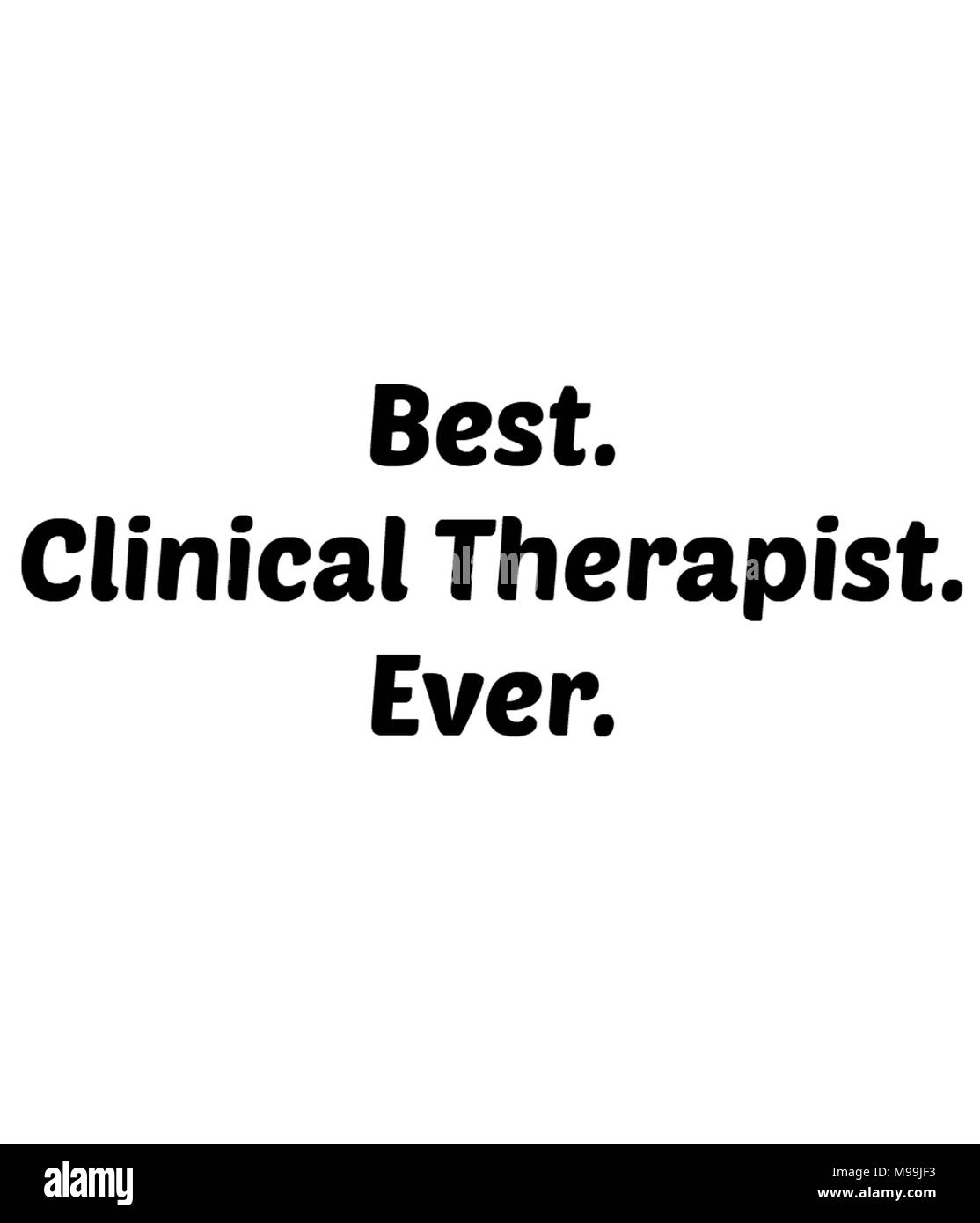 Meilleur thérapeute clinique jamais Banque D'Images