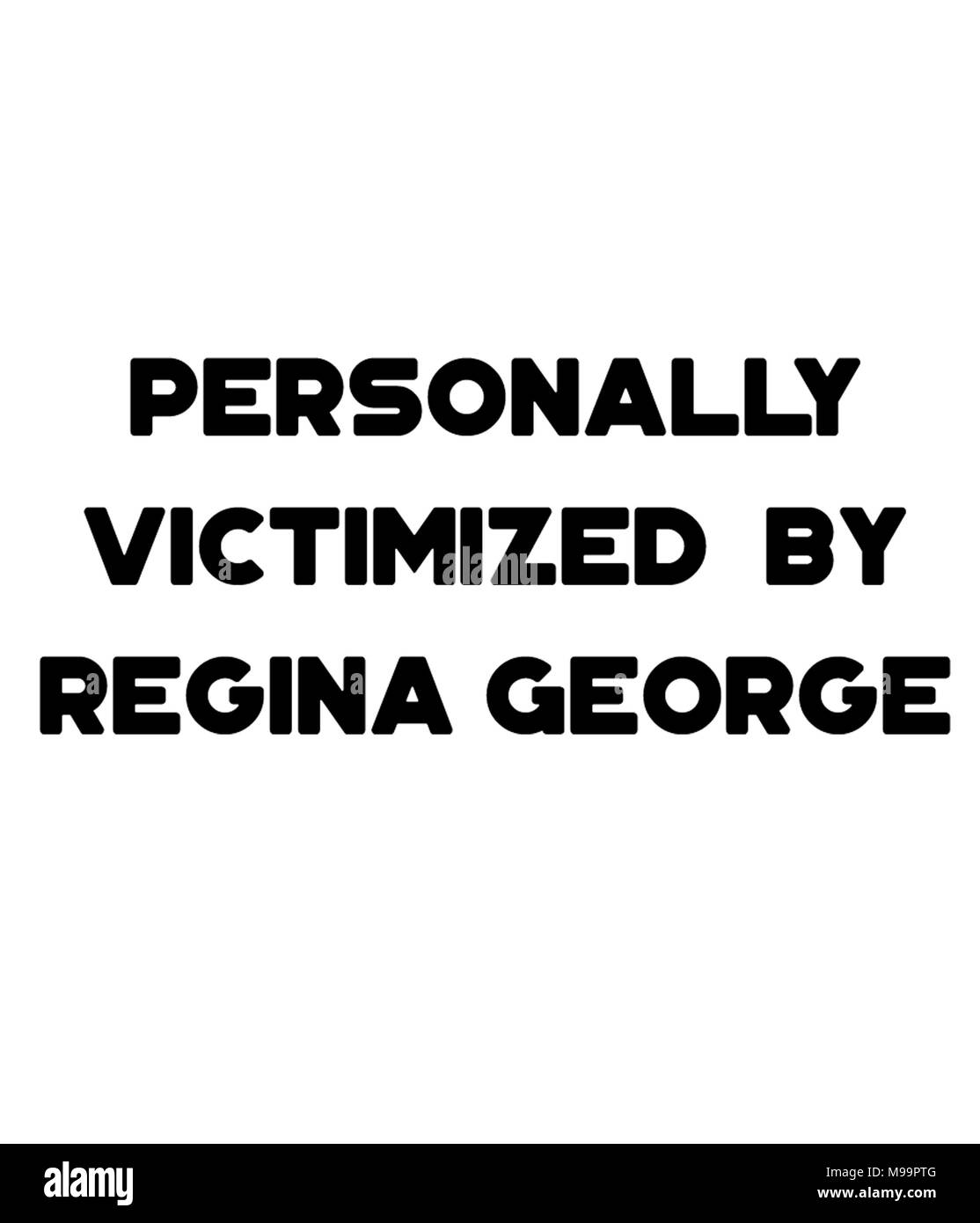 Personnellement victimes de Regina George Banque D'Images