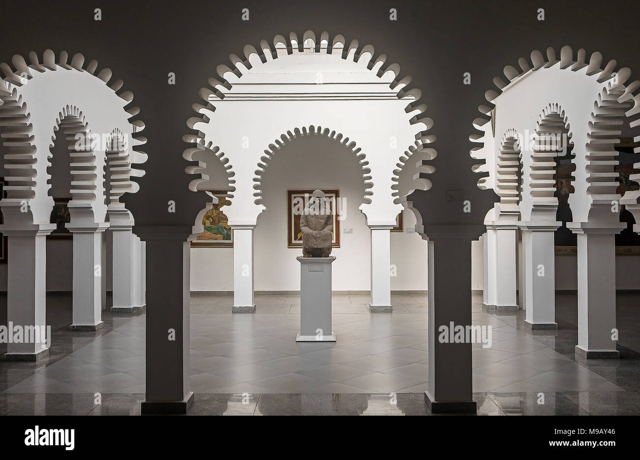 Centre d'Art moderne, de Tétouan Tetouan. Maroc Banque D'Images