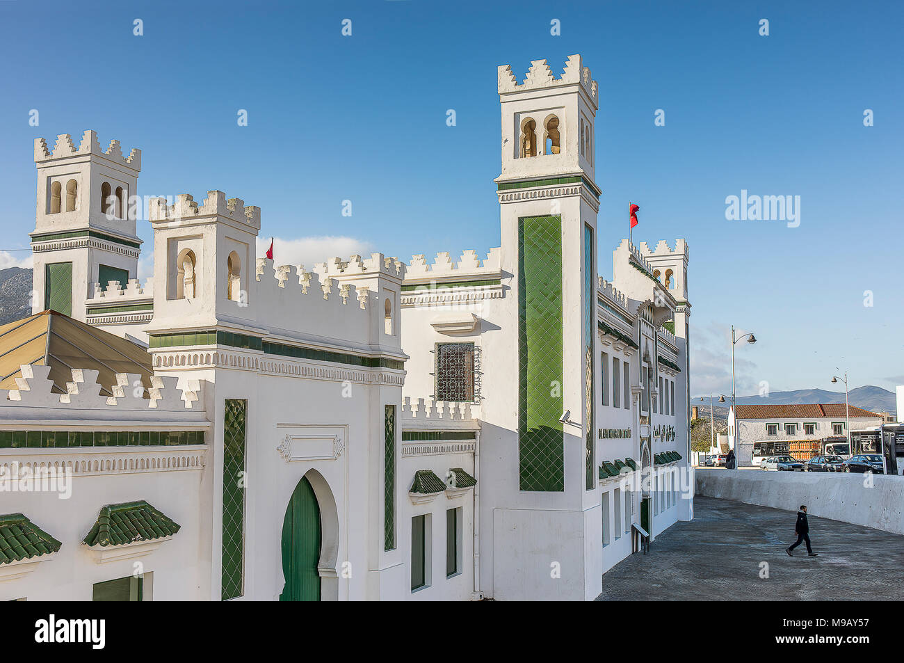 Centre d'Art moderne, de Tétouan Tetouan. Maroc Banque D'Images