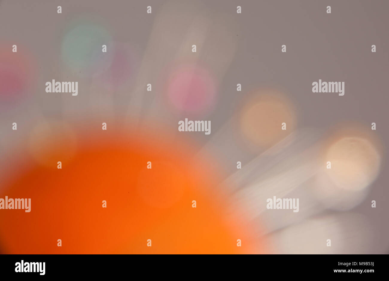 Arrière-plan flou avec des points culminants Banque D'Images