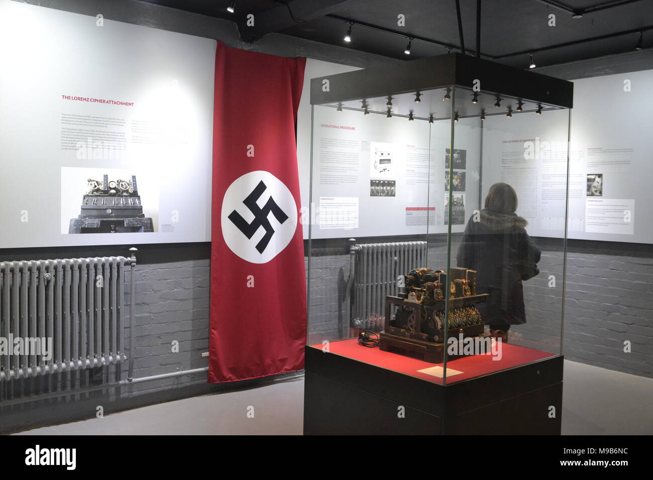 L'exposition de Lorenz à Bletchley Park, Royaume-Uni Banque D'Images