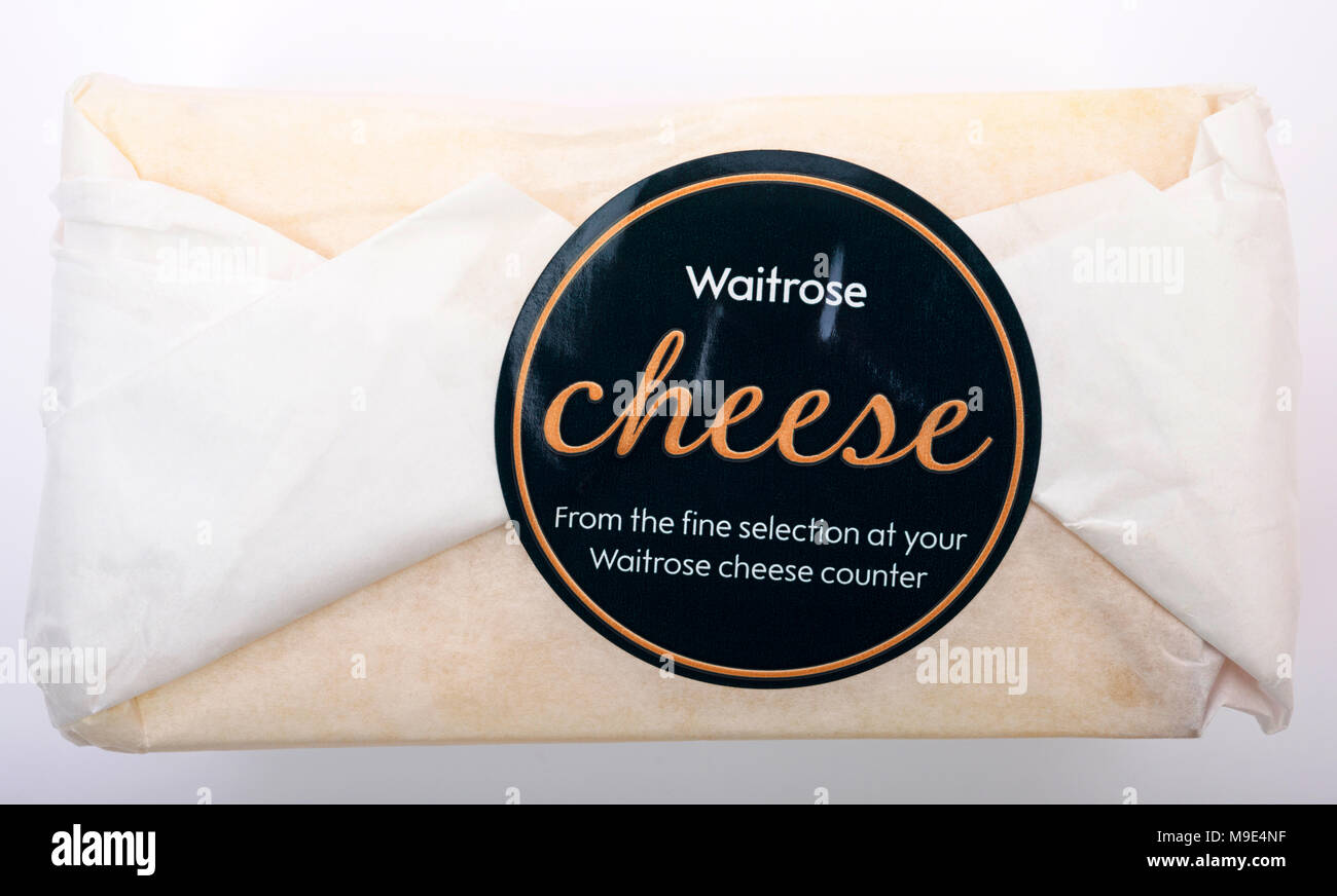 Fromage Waitrose Banque D'Images