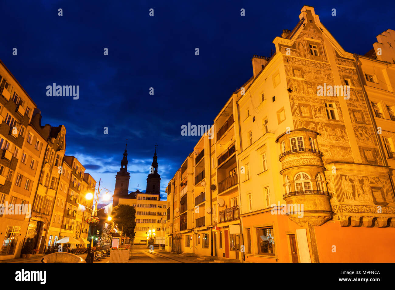 Architecture de Legnica. Legnica, Pologne, la Basse-silésie. Banque D'Images