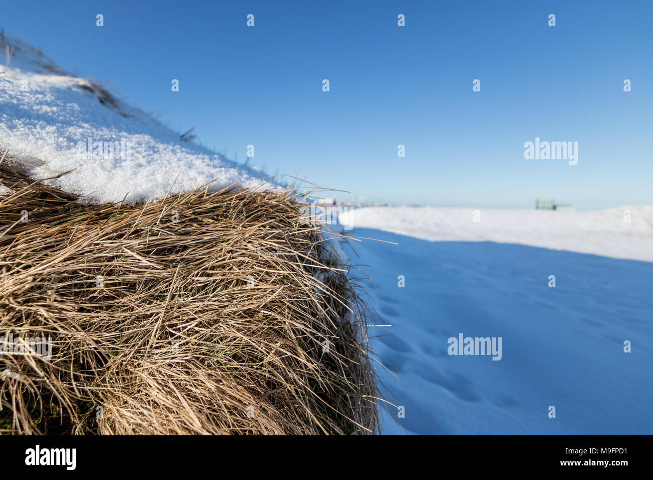 Photo prise sur la façon de Reykjavik avec un soleil radieux. Stekkjarkot  village est parfait pour avoir une vue d'un petit pêcheur cottage Photo  Stock - Alamy