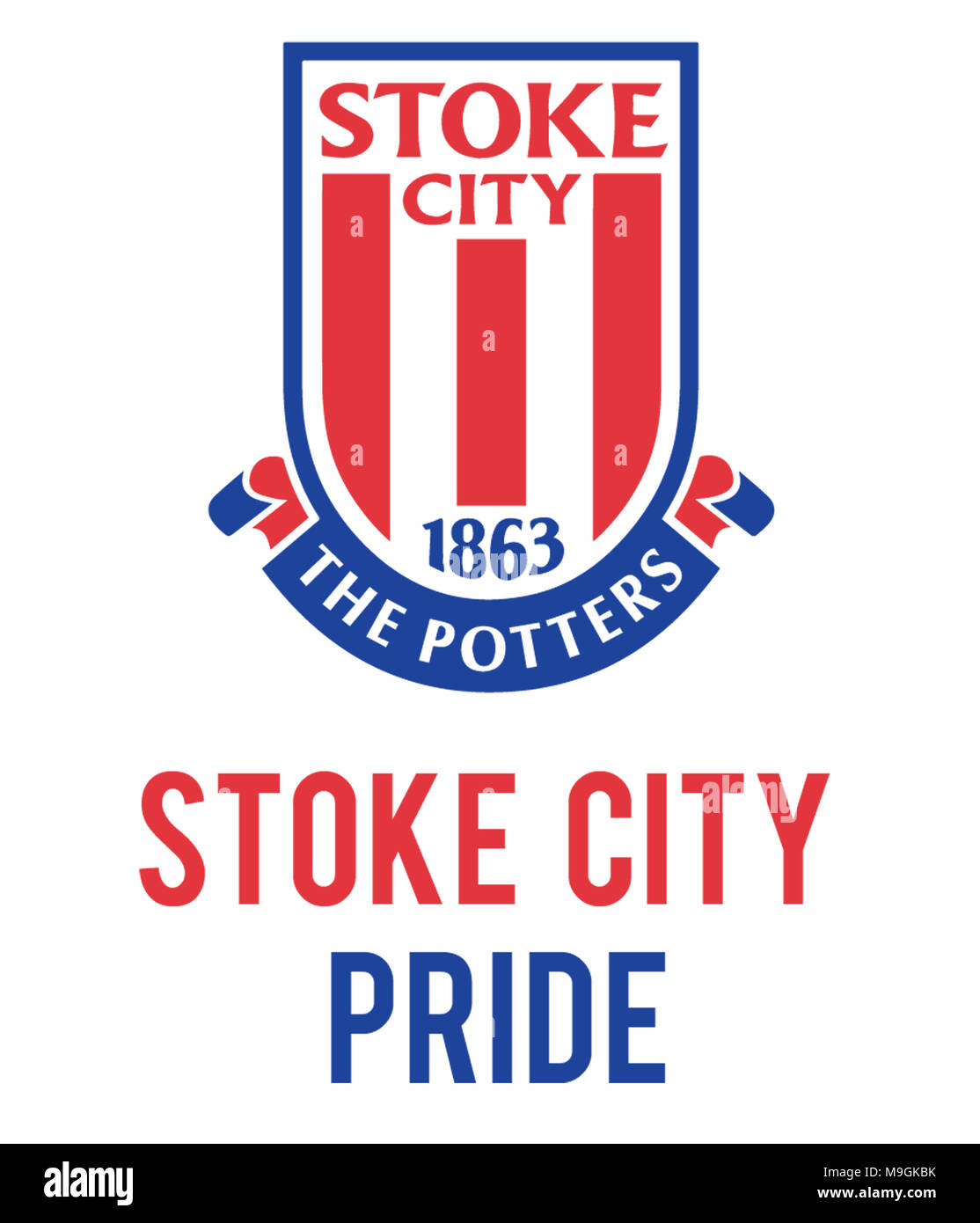 Stoke City Pride Banque D'Images