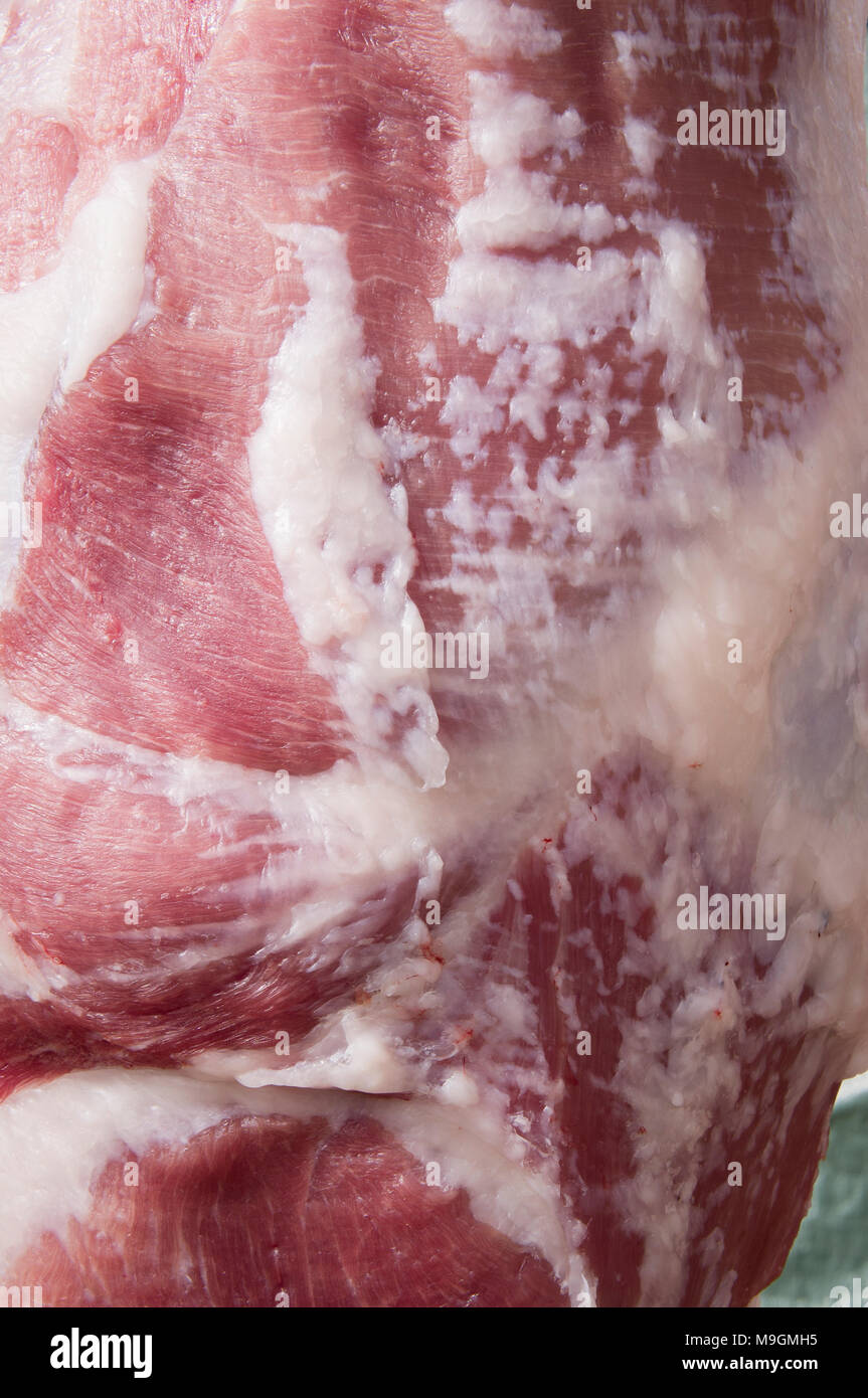 Hog-tuer le temps,la viande de porc, Banque D'Images