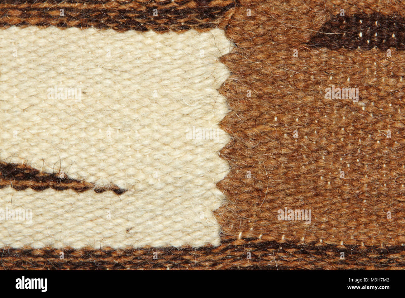Tissu de laine Camel texture pattern prises libre approprié comme motif de fond. Banque D'Images