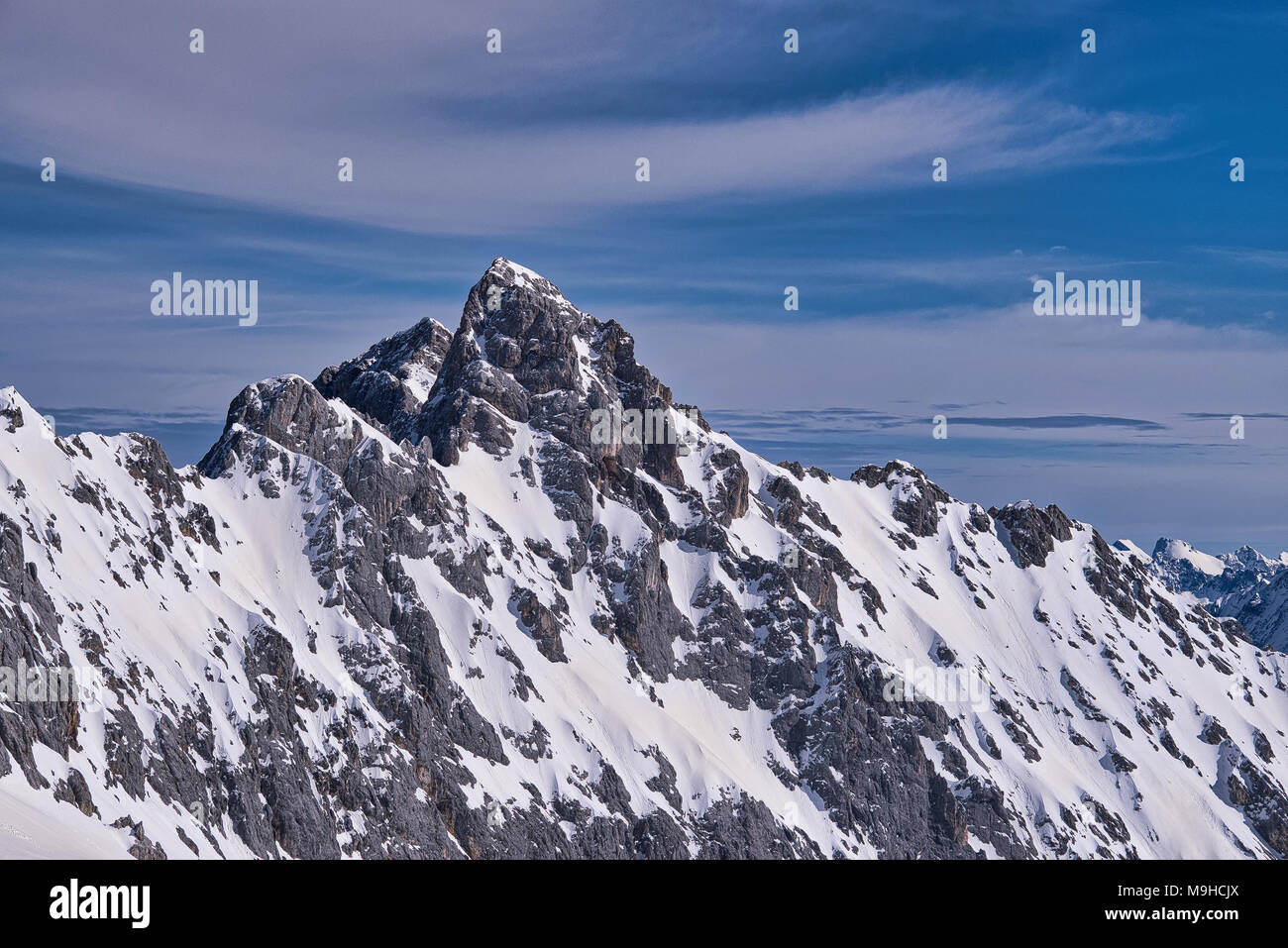 Zugspitze Le Plus Haut Sommet De La Montagnes De