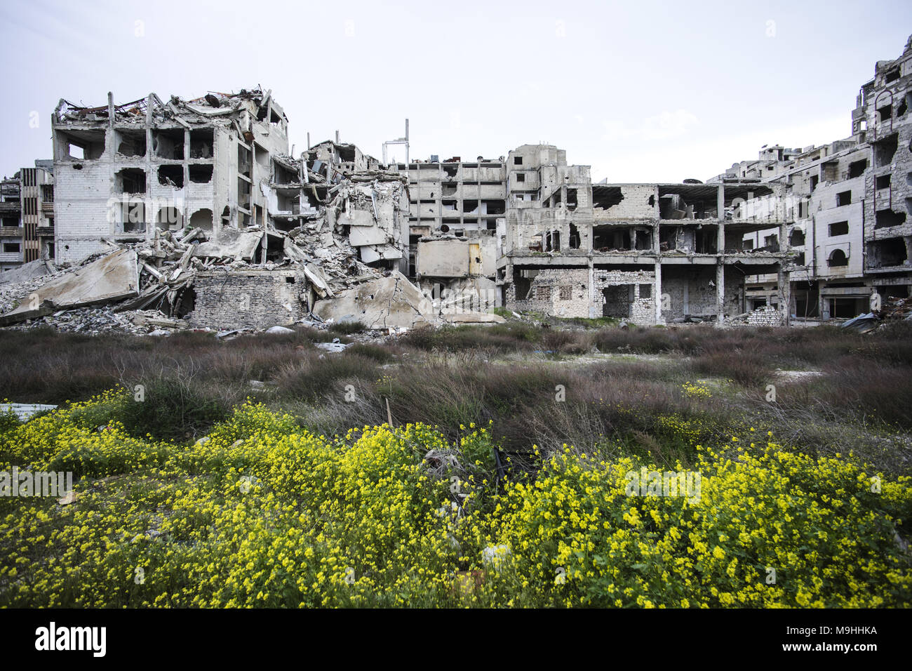 La ville de Homs en syrie Banque D'Images