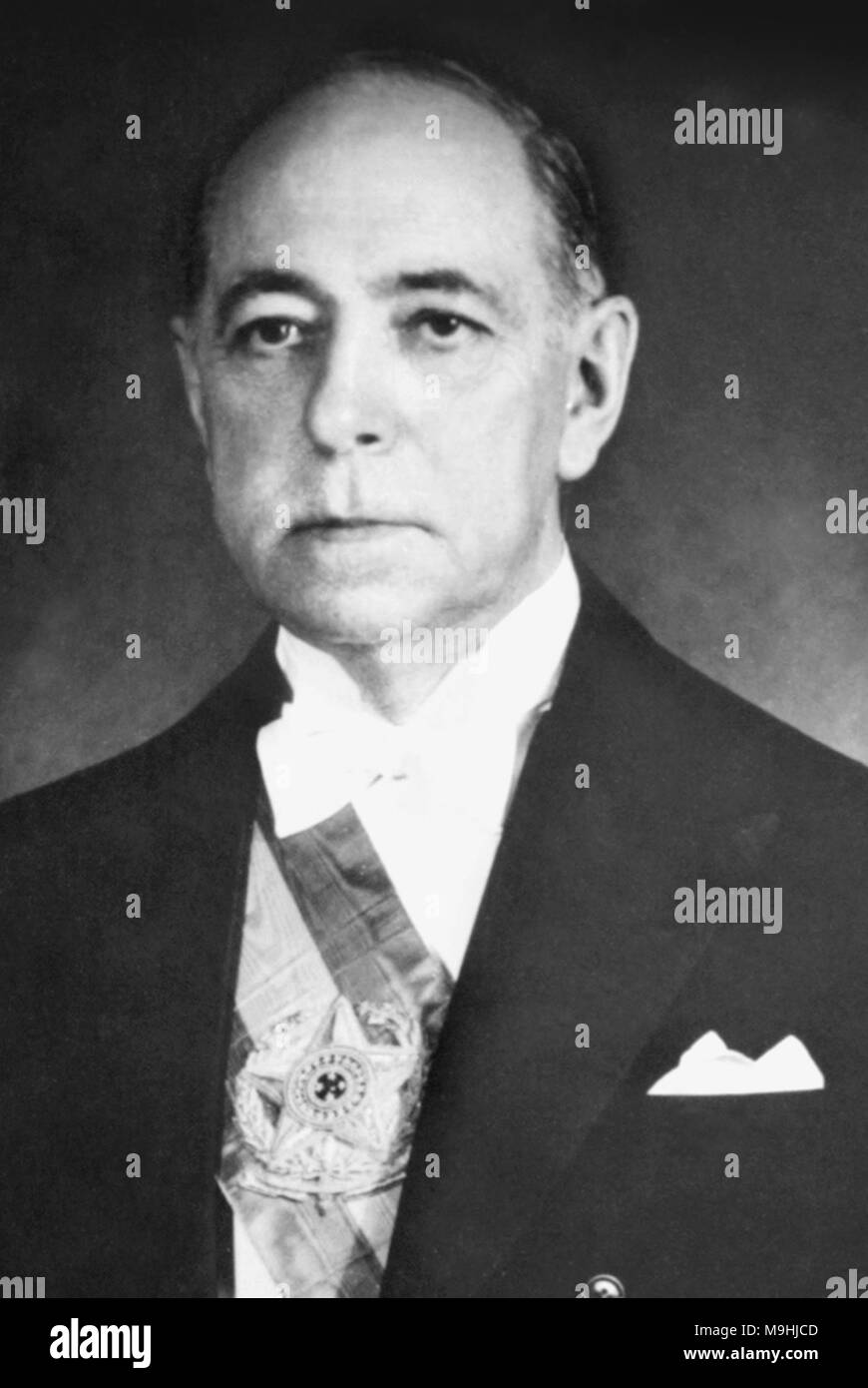 Nereu de Oliveira Ramos (1888 - 1958) homme politique brésilien. Il a brièvement occupé le poste de 20e Président du Brésil Banque D'Images