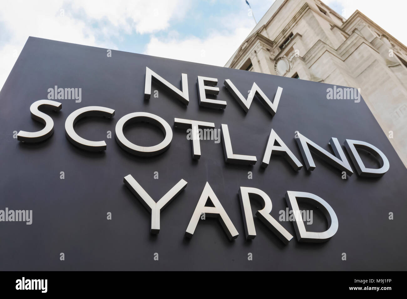 L'Angleterre, Londres, New Scotland Yard Banque D'Images