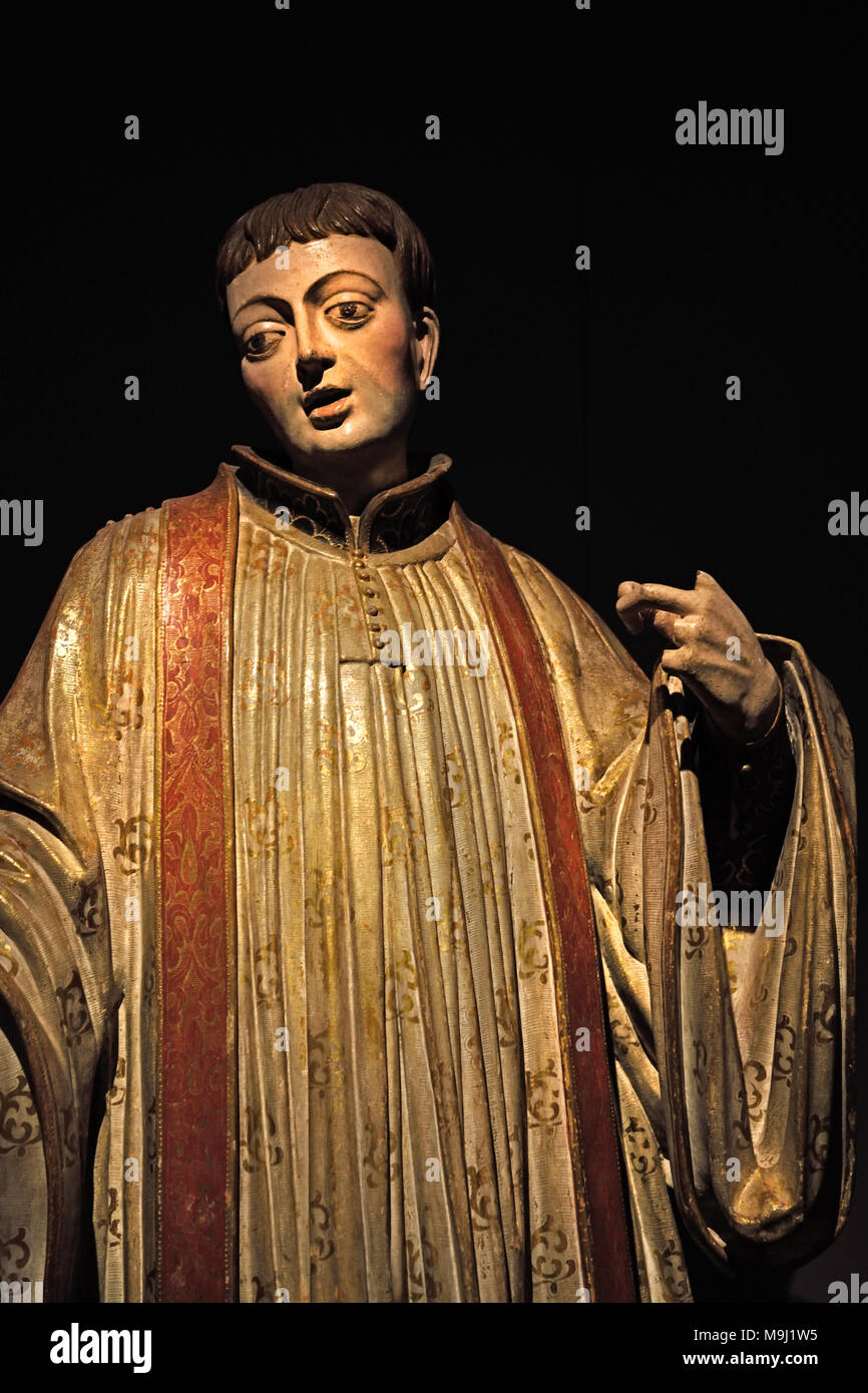 Saint François de Regis - San Francisco de Regis 18e siècle portugais Portugal Coimbra Banque D'Images